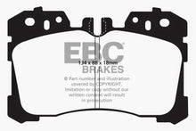 Load image into Gallery viewer, EBC 07+ Lexus LS460 4.6 Greenstuff Front Brake Pads Brake Pads - Performance EBC   

