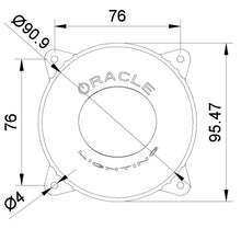 Load image into Gallery viewer, Oracle 95mm 15W High Beam LED Emitter - 6000K SEE WARRANTY Light Accessories and Wiring ORACLE Lighting
