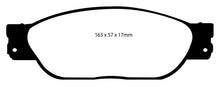 Load image into Gallery viewer, EBC 01-05 Ford Thunderbird 3.9 Ultimax2 Front Brake Pads Brake Pads - OE EBC   
