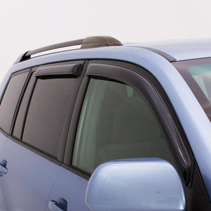AVS 00-04 Subaru Legacy Wagon Ventvisor Outside Mount Window Deflectors 4pc - Smoke Wind Deflectors AVS   