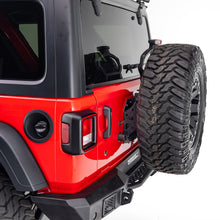 Load image into Gallery viewer, Go Rhino 18-20 Jeep Wrangler JL/JLU Rockline Spare Tire Relocation Bumpers - Steel Go Rhino
