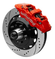 Wilwood AERO6 Front Truck Kit 14.00in Red 88-98 GMC Truck C1500/C2500 Big Brake Kits Wilwood