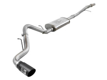 Load image into Gallery viewer, afe Apollo GT Series 2019 GM Silverado/Sierra 1500 4.3L/5.3L 409 SS CatBack Exhaust System w/Blk Tip Catback aFe
