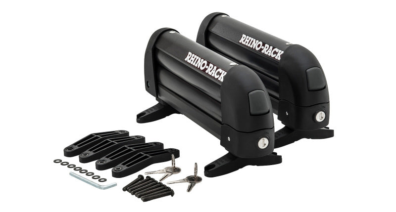 Rhino-Rack Universal Ski Carrier - Fits 2 Pairs of Skis - Black Winter Sport Racks Rhino-Rack