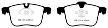 Load image into Gallery viewer, EBC 06-11 Saab 9-3 2.0 Turbo (Aero) Redstuff Front Brake Pads Brake Pads - Performance EBC   
