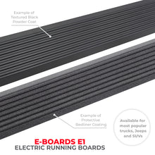 Load image into Gallery viewer, RealTruck 18-24 Jeep Wrangler 2dr VoltStep Electric Running Board Kit (No Drill) - Bedliner Coating Running Boards Go Rhino
