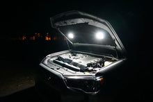 Load image into Gallery viewer, KC HiLiTES Cyclone 2in. LED Universal Under Hood Lighting Kit (Incl. 2 Cyclone Lights/Switch/Wiring) Light Bars &amp; Cubes KC HiLiTES
