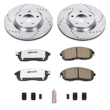 Load image into Gallery viewer, Power Stop 07-12 Nissan Sentra Front Z26 Street Warrior Brake Kit Brake Kits - Performance D&amp;S PowerStop   
