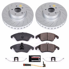 Load image into Gallery viewer, Power Stop 2014 Mercedes-Benz C300 Front Z23 Evolution Sport Coated Brake Kit Brake Kits - Performance D&amp;S PowerStop
