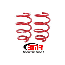 Load image into Gallery viewer, BMR 15-17 S550 Mustang Front Handling Version Lowering Springs - Red Lowering Springs BMR Suspension
