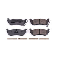 Power Stop 06-10 Ford Explorer Rear Z17 Evolution Ceramic Brake Pads w/Hardware | 17-1109