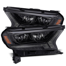 Load image into Gallery viewer, AlphaRex 2019+ Ford Ranger PRO-Series Proj Headlights Plank Style Alpha Black w/Seq Signal/DRL Headlights AlphaRex
