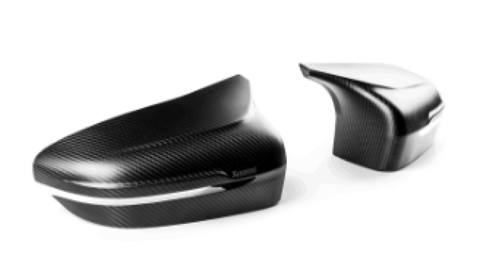 Akrapovic 2018+ BMW M5 (F90) / 2020 BMW M8 (F91/F92) Carbon Fiber Mirror Cap Set - Matte Carbon Accessories Akrapovic   