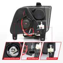 Load image into Gallery viewer, ANZO 2005-2009 Ford Mustang Projector Headlights w/ Halo Black Headlights ANZO
