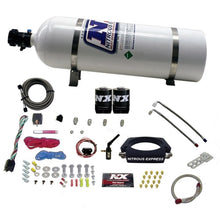 Load image into Gallery viewer, Nitrous Express 2014+ GM 6.2L Truck Nitrous Plate Kit (35-300HP) w/15lb Bottle Nitrous Systems Nitrous Express
