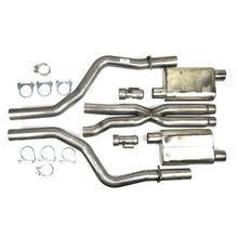Load image into Gallery viewer, JBA 15-20 Dodge Challenger SRT8/Hellcat 6.1L/6.2L/6.4L 3in SS Dual Exit Cat-Back Exhaust Catback JBA
