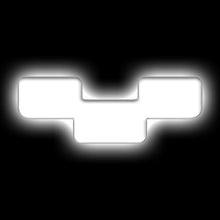 Load image into Gallery viewer, ORACLE Lighting Universal Illuminated LED Letter Badges - Matte Wht Surface Finish - Y SEE WARRANTY Light Accessories and Wiring ORACLE Lighting
