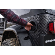 Load image into Gallery viewer, Bushwacker 97-06 Jeep Wrangler Trail Armor Rear Corners - Black Body Armor &amp; Rock Rails Bushwacker
