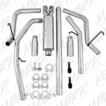 Load image into Gallery viewer, MBRP 2006-2008 Dodge Ram Hemi 1500 5.7L SC/CC-SB Cat Back Dual Split Rear Catback MBRP
