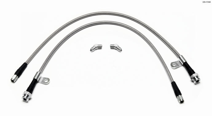 Wilwood Flexline Kit Front Nissan 370Z/Fiti G37 w/ SL4 or SL6 Caliper Brake Line Kits Wilwood