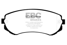 Load image into Gallery viewer, EBC 89-96 Nissan 240SX 2.4 (4 Lug) Ultimax2 Front Brake Pads Brake Pads - OE EBC   
