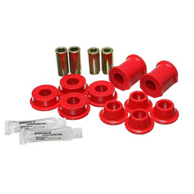 Load image into Gallery viewer, Energy Suspension 8/73-79 VW Super Beetle (Stamped) Red Front Control Arm Bushing Set Bushing Kits Energy Suspension
