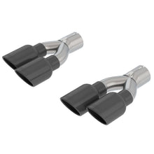 Load image into Gallery viewer, Borla 18+ Jeep Grand Cherokee TrackHawk 6.2L V8 Black Chrome 3in Tip Kit (For PN 140755 and 140756) Tips Borla
