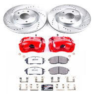 Power Stop 11-17 Nissan Juke Front Z26 Street Warrior Brake Kit w/Calipers Brake Kits - Performance D&S PowerStop   