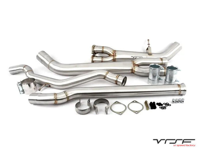 VRSF High Flow Single Mid-pipe Upgrade for 2015 – 2019 BMW M3 & M4 F80/F82 S55 Exhaust VRSF No  