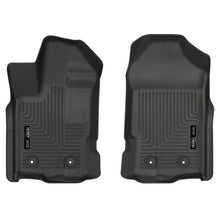 Load image into Gallery viewer, Husky Liners 2019 Ford Ranger SuperCrew Cab &amp; SuperCab WeatherBeater Black Floor Liners Floor Mats - Rubber Husky Liners
