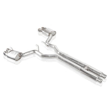 Load image into Gallery viewer, Stainless Works 2018+ Ford Mustang GT 3in Redline Series Catback H-Pipe w/Active Valves &amp; Quad Tips Catback Stainless Works
