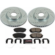 Load image into Gallery viewer, Power Stop 17-19 Hyundai Sonata Front Z23 Evolution Sport Brake Kit Brake Kits - Performance D&amp;S PowerStop   
