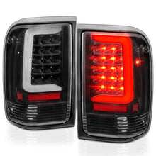 Load image into Gallery viewer, ANZO 1993-1997 Ford Ranger LED Tail Lights w/ Light Bar Black Housing Clear Lens Tail Lights ANZO

