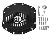 Load image into Gallery viewer, aFe POWER 21-22 Ram 1500 TRX Hemi V8 6.2L (sc) PRO Series Rear Differential Cover Black w/ Machined Diff Covers aFe
