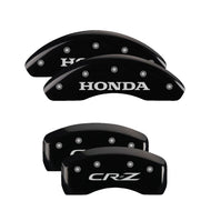 MGP 4 Caliper Covers Engraved Front Honda Engraved Rear Odyssey Black finish silver ch Caliper Covers MGP