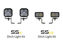 Load image into Gallery viewer, Diode Dynamics 21-22 Ford F-150 SSC2 Stage Series Backlit Ditch Light Kit - Sport Yellow Combo Light Accessories and Wiring Diode Dynamics   
