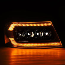Load image into Gallery viewer, AlphaRex 04-08 Ford F-150 (No 2004 Heritage) NOVA-Series LED Proj HL Chrome w/Actv Light / Seq. Sig Headlights AlphaRex
