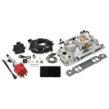 Load image into Gallery viewer, Edelbrock Pro Flo 4 Fuel Injection Kit Seq Port SBC 1986&amp;Earlier 550 Max HP 29 LbHr Injectors Satin Fuel Injectors - Single Edelbrock

