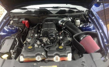 Load image into Gallery viewer, JLT 11-14 Ford Mustang GT (w/Roush/Whipple S/C) Black Textured Big Air Intake w/Red Filter -Tune Req Cold Air Intakes JLT
