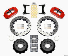 Load image into Gallery viewer, Wilwood Narrow Superlite 6R Front Hat Kit 12.88in Drill Red 93-96 Mazda RX7 Big Brake Kits Wilwood
