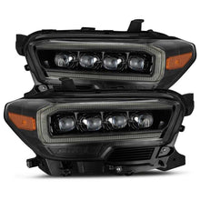 Load image into Gallery viewer, AlphaRex 16-20 Toyota Tacoma NOVA LED Projector Headlight Plank Style Alpha Black w/Activation Light Headlights AlphaRex
