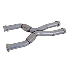 Load image into Gallery viewer, BBK 79-04 Mustang Coyote Swap Short Mid X Pipe w Catalytic Converters 3.0 For BBK Long Tube Headers X Pipes BBK
