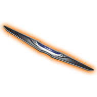 Oracle Chrysler Illuminated LED Sleek Wing - Amber SEE WARRANTY Light Accessories and Wiring ORACLE Lighting