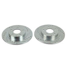 Load image into Gallery viewer, Power Stop 14-18 Mazda 6 Rear Evolution Drilled &amp; Slotted Rotors - Pair Brake Rotors - Slot &amp; Drilled PowerStop   
