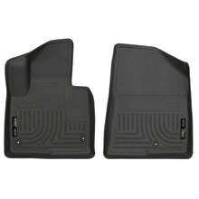 Load image into Gallery viewer, Husky Liners 13-15 Hyundai Sante Fe Sport/Sport 2.0T WeatherBeater Front Row Black Floor Liners Floor Mats - Rubber Husky Liners
