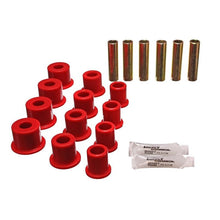 Load image into Gallery viewer, Energy Suspension Rear Spring Bushings - Red Bushing Kits Energy Suspension
