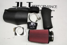 Load image into Gallery viewer, JLT 03-04 Ford Mustang SVT Cobra Black Textured Ram Air Intake Kit w/Red Filter Short Ram Air Intakes JLT
