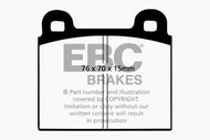 EBC 68-72 Alfa Romeo 1750 1.75 Greenstuff Front Brake Pads Brake Pads - Performance EBC   