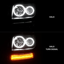Load image into Gallery viewer, ANZO 2007-2012 Dodge Nitro Projector Headlights w/ Halo Black (CCFL) G2 Headlights ANZO
