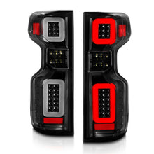 Load image into Gallery viewer, Anzo 19-21 Chevy Silverado Full LED Tailights Black Housing Clear Lens G2 (w/C Light Bars) Tail Lights ANZO
